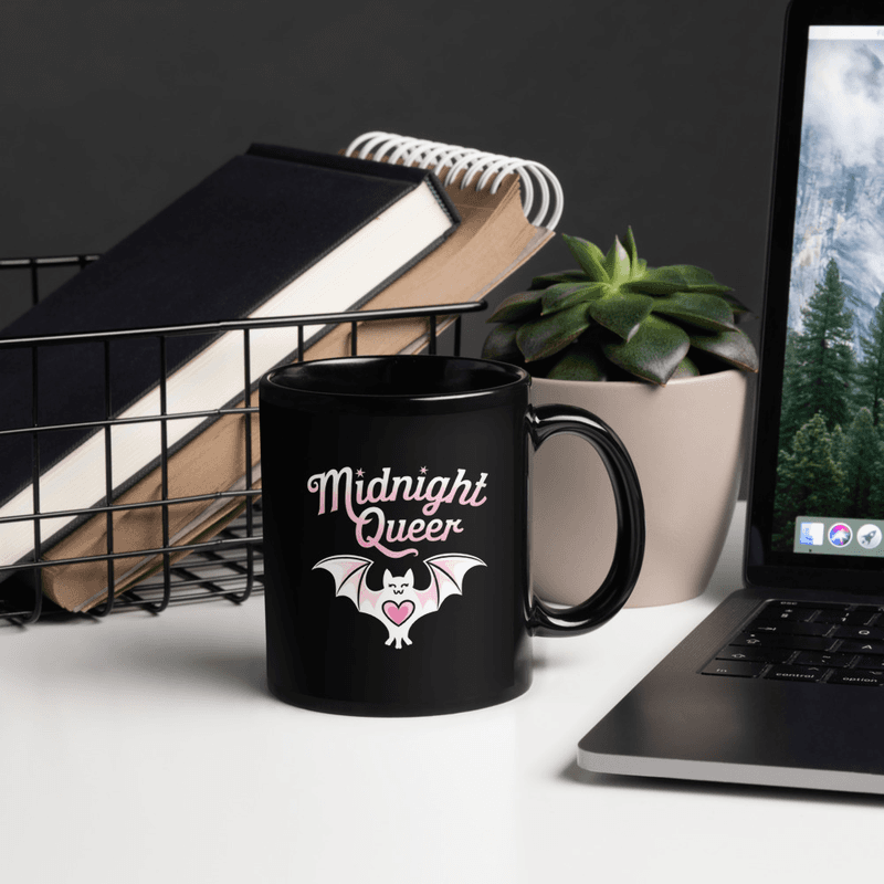 Midnight Queer Mug Black