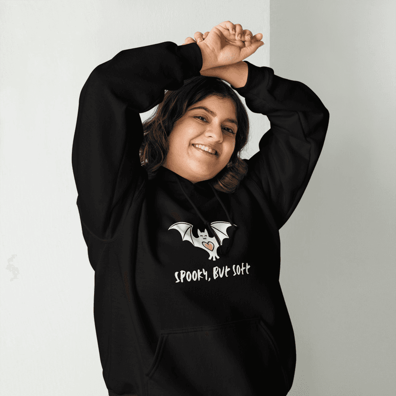Spooky But Soft Basic Hoodie