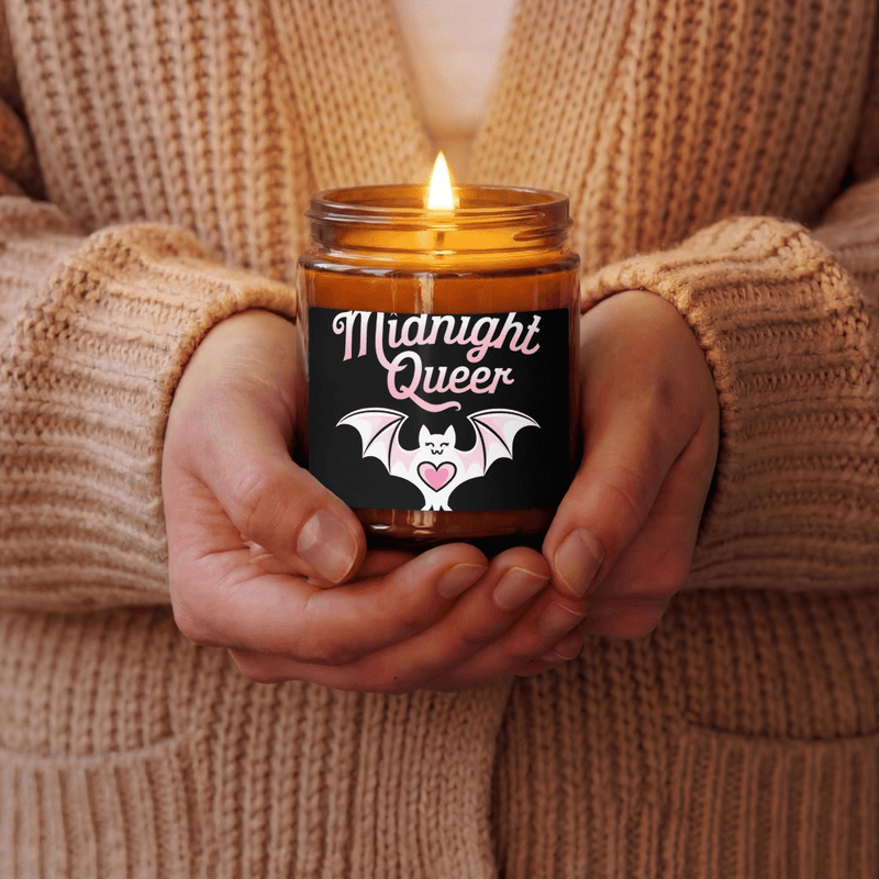 Midnight Queer Amber Soy Candle